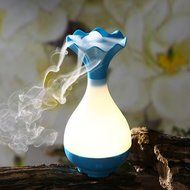YJY Elegant Vase Aromatherapy Essential Oil Diffuser - USB Silent Ultrasonic Waterless Auto Shut-off Air Humidifier... N6