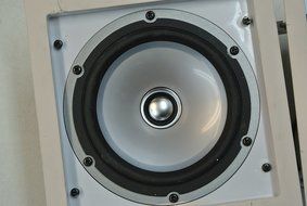 KEF CI130.2QS Square In-Wall/In-Ceiling Architectural Loudspeakers (Pair) White N2
