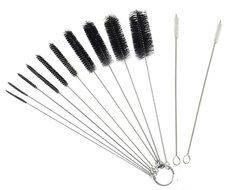 Nylon Brush Set, BeautyMood 8.2 Inch Nylon Tube Brushes Straw Cleaning Brush Set, for Drinking Straws, Glasses...
