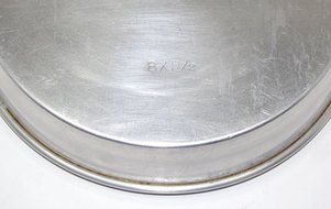 6 Vintage Aluminum Cake Pans