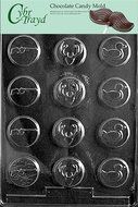 Cybrtrayd S021 Rifle Hunter Mints Chocolate Candy Mold with Exclusive Cybrtrayd Copyrighted Chocolate Molding...