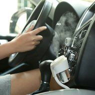 CODE Car Humidifier With USB Charger,Mini Auto Car Air Humidifier and Aromatherapy Essential Oil Car Diffuser... N5