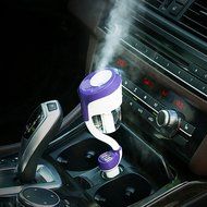 CODE Car Humidifier With USB Charger,Mini Auto Car Air Humidifier and Aromatherapy Essential Oil Car Diffuser... N6