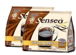 Senseo French Vanilla 2x and Hazelnut Coffee Pods 2x - 4 Pack