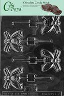 Cybrtrayd H063 Halloween Chocolate Candy Mold, Fly Lolly