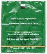 Stash Tea Double Bergamot Earl Grey Black Tea, 10 Count Tea Bags in Foil (Pack of 12) N41