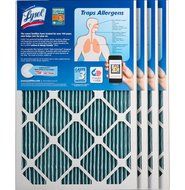Lysol Triple Protection Furnace/AC Air Filter, 12" x 24" x 1", 2-Pack N28