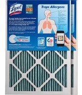Lysol Triple Protection Furnace/AC Air Filter, 12" x 24" x 1", 2-Pack N30