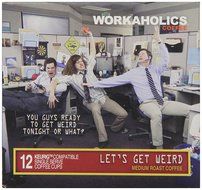 Workaholics Straight Grizzly Single-Cup Coffee for Keurig K-Cup Brewers 12-Count N16