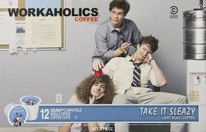 Workaholics Straight Grizzly Single-Cup Coffee for Keurig K-Cup Brewers 12-Count N17