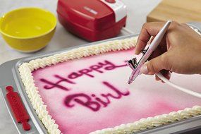 Cake Boss Decorating Tools Airbrushing Kit, Red N2