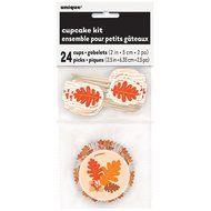 Fall Leaves Cupcake Kit for 24