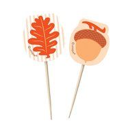 Fall Leaves Cupcake Kit for 24 N2