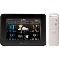 AcuRite Color Weather Station with Forecast/Temperature/Humidity/Moon Phase/Intelli-Time Clock (Model 02022WB) N2