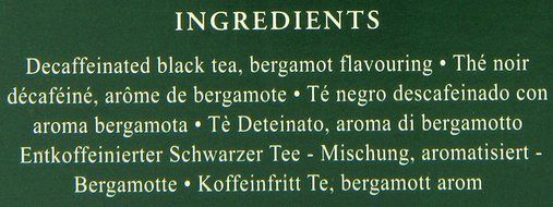 Ahmad Tea Decaffeinated Earl Grey Tea, 20-Count Boxes (Pack of 6) N6