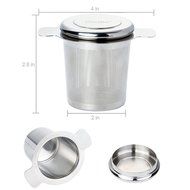 iNeibo Tea Infuser - Perfect for Single Cup of Extra Fine Loose Leaf Tea - Brew-in-Mug Strainer Steeper instead... N3
