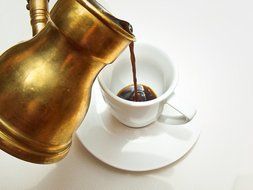 Authentic Black Coffee, the Famous Nakhly "Nachle" Arabic Coffee with Cardamon to Make the Perfect Turkish Coffee... N5