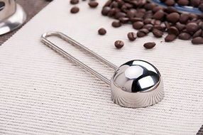 Iable 1PCS X Coffee Tea Spice Measure Scoop Stirring Spoon Stainless Steel Long Handle 10g