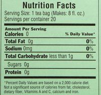Triple Leaf Tea, Inc Tea, Jasmine Green, Decaf, 20-Count (Pack of 6) N6