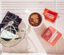Four Sigmatic Cordyceps Mushroom Elixir Drink Mix (20 Count) &ndash; Natural, Organic Superfood &ndash; Pre-Workout Booster N4