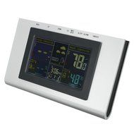 GOCHANGE Wireless Atomic Digital Color Forecast Station/Humidity Monitor/ Hygrometer with Calendar, Alarm Clock... N5