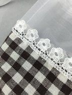SumDirect 20Pcs 3"x5.9" Organza Cotton Lace Ribbon Drawstring Bamboo Charcoal Yarn Bag/ Air Purification Bag/Lattice...