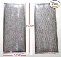 ( 2 PACK ) DE63-00196A MICROWAVE GREASE FILTER ( 5-7/8" X 13-3/8")