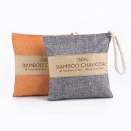 Kidcia Activated Charcoal Odor Absorber &amp; Air Filter Purifier - Natural Bamboo Charcoal Activated Carbon Bag -... N4