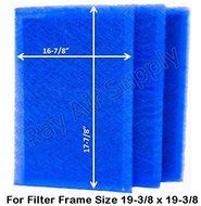 Dynamic Air Filter (3 Pack) (16x20) N52