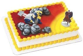 Wolverine and The X-Men Rolling Rumble Cake Topper Set