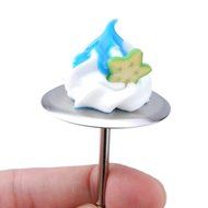 KOOTIPS 4 Pcs/set Stainless Steel Cake Flower Decorating Tool, Flower Nails Baking Tools