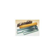 Matfer 19 11/16 Inch x 2 3/4 Inch Wide Buche Cake Mold Round