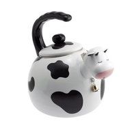Home-X Cow Tea Kettle, 2.5 Quart Whistling Teakettle