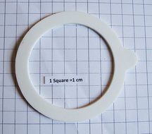 Fab International Bormioli Rocco Fido 3.25" Compatible Replacement Jar Gaskets, Bag of 6 (AFTER MARKET PART) N2