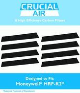 8 High Efficiency Replacement Honeywell Carbon Filters Fit FD-070, HFD-120, HFD-12-Q, HFD-12-TGT, HFD-123-HD,...