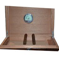 Volenx Round Digital Hygrometer for Humidor (Golden) N7