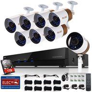 Youzee 8CH 1080P HDMI DVR 1500TVL CCTV IR-Cut Home Security Camera System 1TB HDD N3