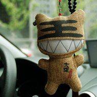 Natural Air Purifying Bag, UPmall Bamboo Charcoal Car Deodorizer and Air Freshener Bag, Mr Tiger N4