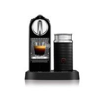 Nespresso D121-US4-BK-NE1 Espresso Maker with Aeroccino Milk Frother, Black