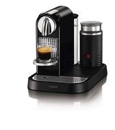 Nespresso D121-US4-BK-NE1 Espresso Maker with Aeroccino Milk Frother, Black N2