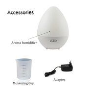 Joymee 5 in1 Atomizer Humidifier Whisper-quiet Operation, Aroma Diffuser, 7 Color LED Lights, Blue-tooth Audio...