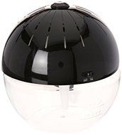 EcoGecko Earth Globe- Glowing Water Air Washer and Revitalizer with Lavender Oil, Silver N3