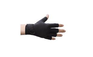 For men and women Open Finger Tip Compression Gloves