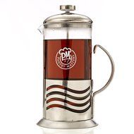 French Press Coffee Maker 34oz 8 Cup Stainless Steel Double Filter Borosilicate Glass