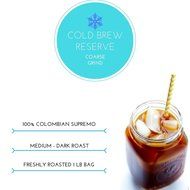 Stone Street Coffee Cold Brew Reserve Colombian Single Origin Coarsely Ground Coffee - 1 lb. Bag - Medium Dark... N4