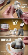 HUAL Tea Strainer Tools Silicone Strainer Loose Leaf Tea Infuser Diffuser Strainer (Sir-Strainer)