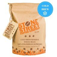 Stone Street Coffee Cold Brew Reserve Colombian Single Origin Coarsely Ground Coffee - 1 lb. Bag - Medium Dark... N5