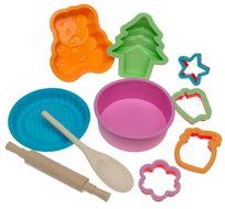 SiliconeZone Kids' Pack 10-Piece Baking Set