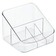 mDesign Nespresso Coffee Pod Holder for Kitchen Pantry, Countertops - Holds 48 Capsules, Clear N4