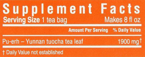Triple Leaf Tea, Cholesterid, 20 Tea Bags (Pack of 6) N4